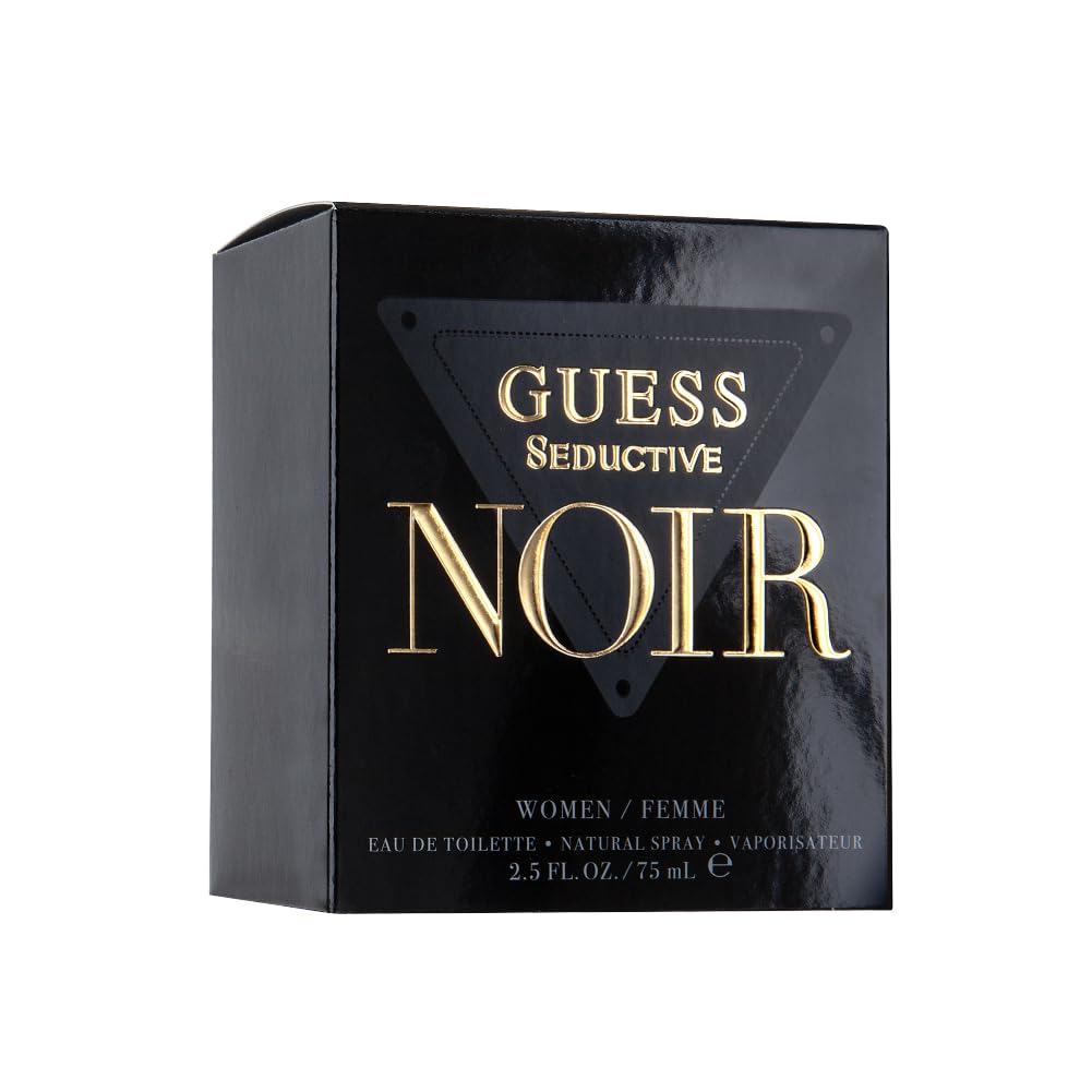 Guess Seductive Noir For Women Eau De Toilette 75ml 2.5 Fl.oz.