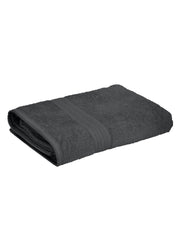 Bombay Dyeing Tulip 100% Cotton Large Size Bath Towel 500 Gsm (Grey)