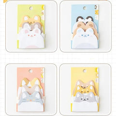 1 Pcs Animal Character Sticky Note Pads Self Stick Notes Notes Study School Accessories 45 Sheets