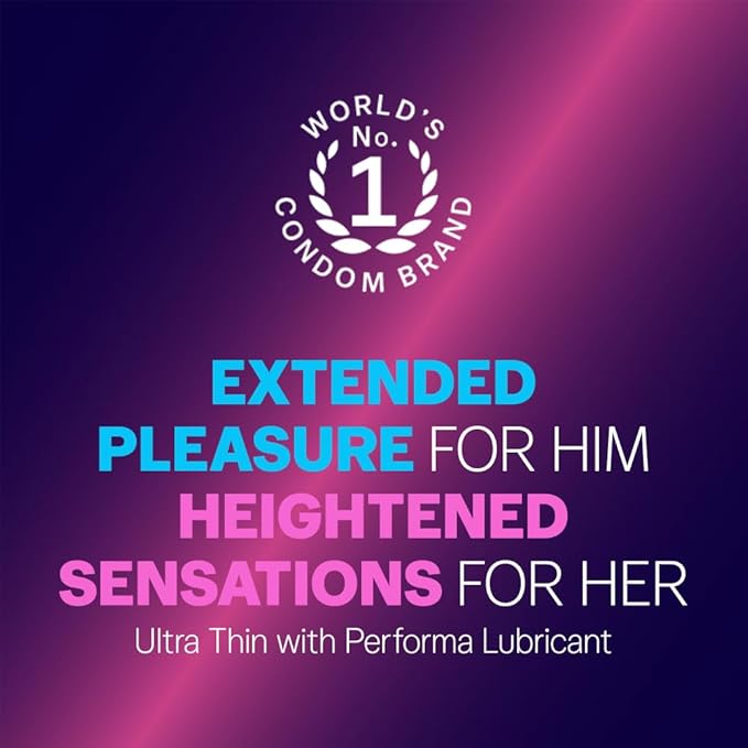 Durex Extra Time Ultra Thin Condom 10 Count