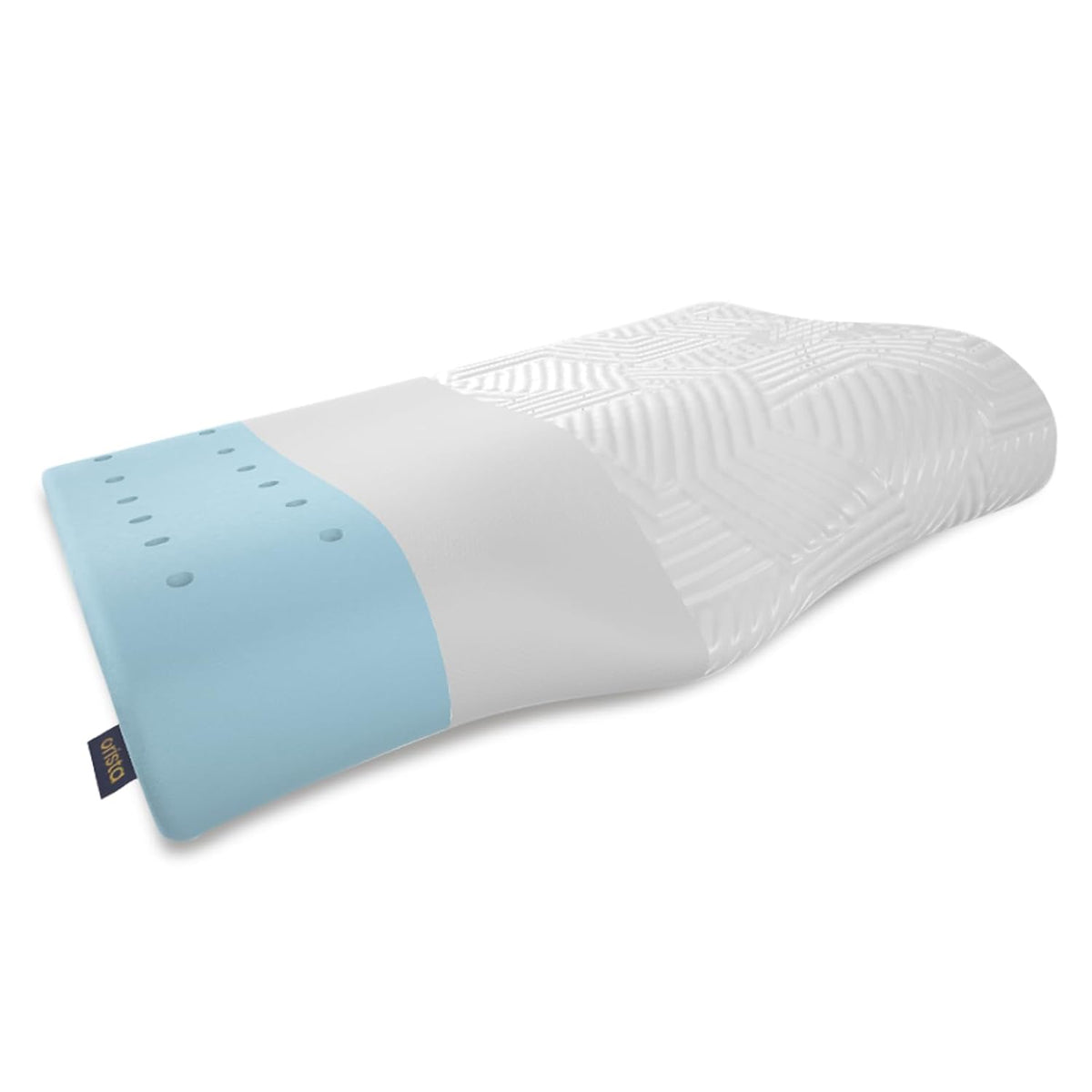 Advance Gel Blended Cervical Memory Foam Pillow, White, King Size - 23 X 14.5 X 4.5 Inch | Neck & Shoulder Support, Pillow For Sleeping | Improves Posture & Spinal Alignment - Set Of 1