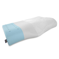 Advance Gel Blended Cervical Memory Foam Pillow, White, King Size - 23 X 14.5 X 4.5 Inch | Neck & Shoulder Support, Pillow For Sleeping | Improves Posture & Spinal Alignment - Set Of 1