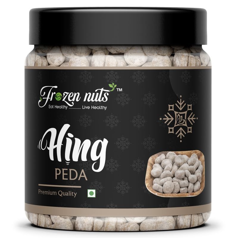 Frozen Nuts Hing Peda 400gm, | Good For Digestion (Jar Pack)