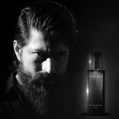 Villain Black Eau De Parfum For Men 20ml 0.6 Fl.oz. Masculine Luxury Fragrance | Long Lasting | Party Wear