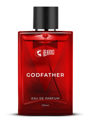 Beardo Godfather Long Lasting Eau De Parfum 100ml 3.4 Fl.oz. | Perfect Gift For Brother