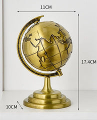 Statue Study Office Desk Decor Showpiece Gift Decoration Accessories For Home (The Globe Statue), Pack Of 1