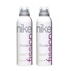 Nike Fission Eau De Toilette Deodorant 400ml 13.5 Fl.oz. Pack Of 2 | Perfect Gift For Wife | Long Lasting Fragrance