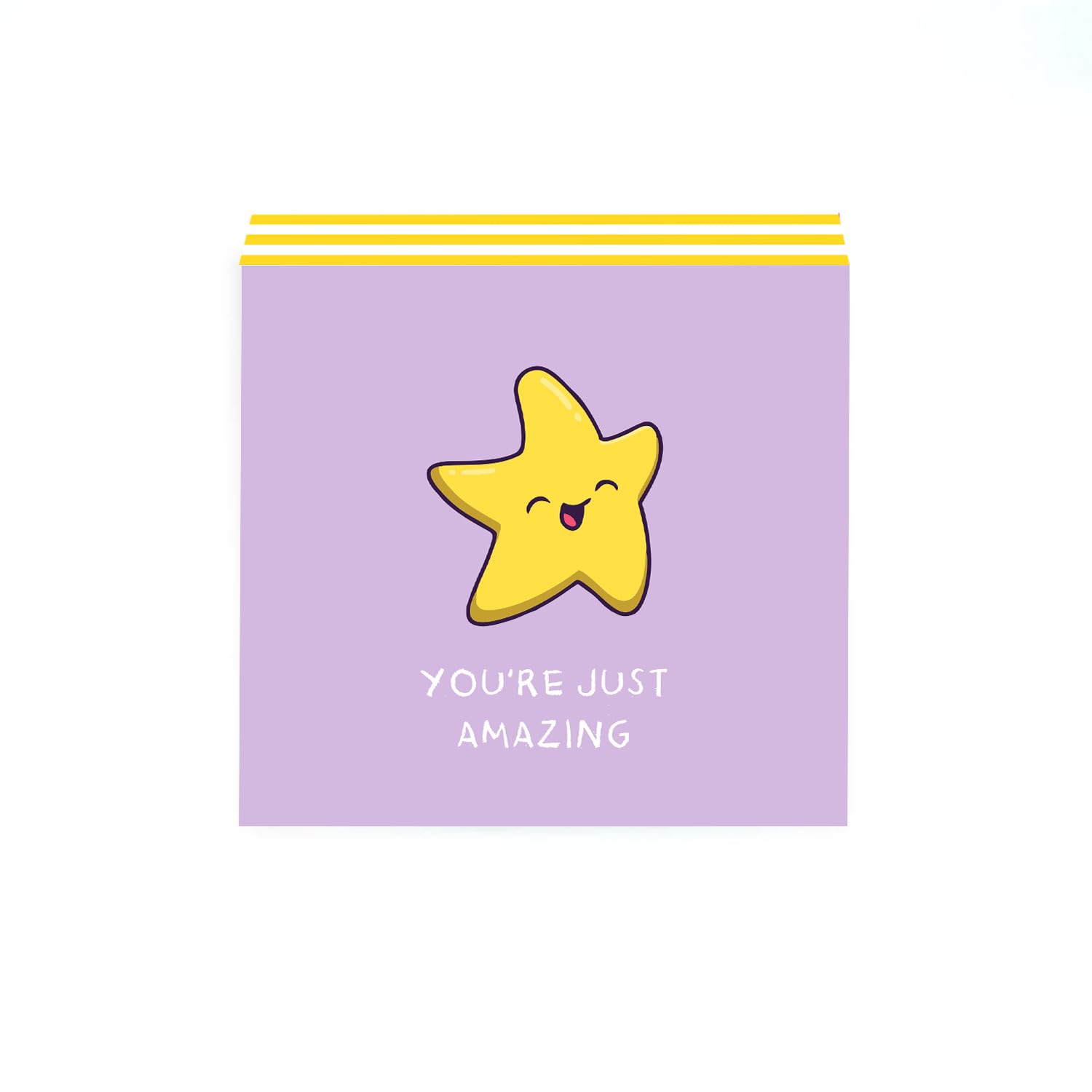 Notepad For Daily Notes & Ideas, Stylish "You Are Just Amazing" Memo Pad, 200 Blank Pages