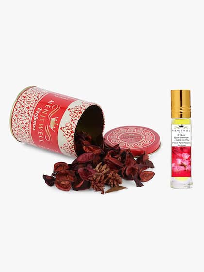 Menjewell Rose Premium Attar Perfume 3ml 0.1 Fl.oz. Finest Pure Perfume | No Alcohol | Unisex Fragrance