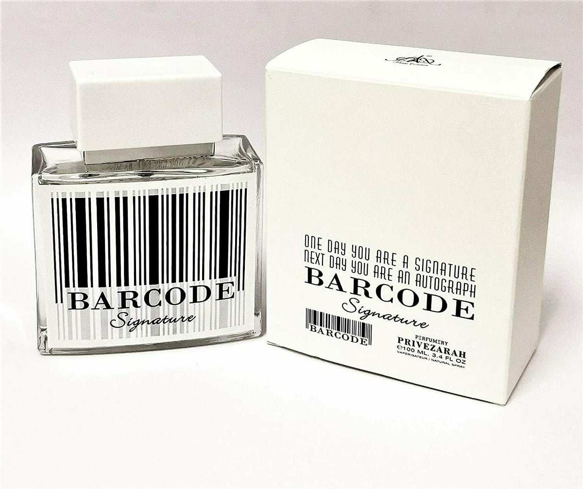 Pendora Scents Barcode Signature Eau De Parfum 100ml 3.4 Fl.oz. Men Fragrance | Long Lasting