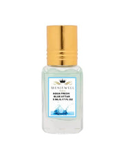 Menjewell Aqua Fresh Blue Attar Perfume 5ml 0.17 Fl.oz. Unisex Fragrance | Long Lasting | Alcohol Free