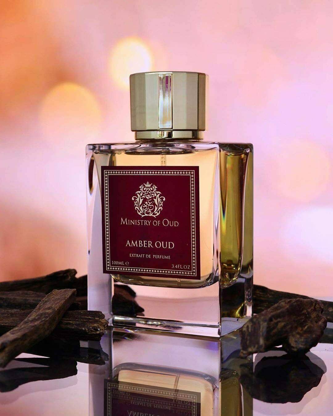 Ministry Of Oud - Amber Oud Extrait De Perfume 100ml 3.4 Fl.oz. Unisex Fragrance | Long Lasting