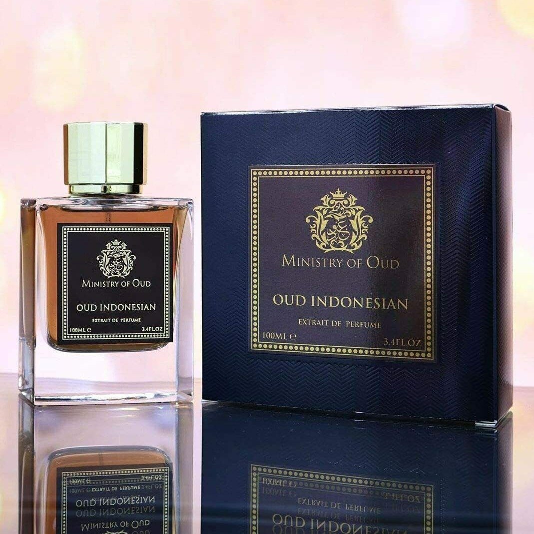 Ministry Of Oud - Oud Indonesian Extrait De Perfume 100ml 3.4 Fl.oz. Masculine Fragrance | Long Lasting