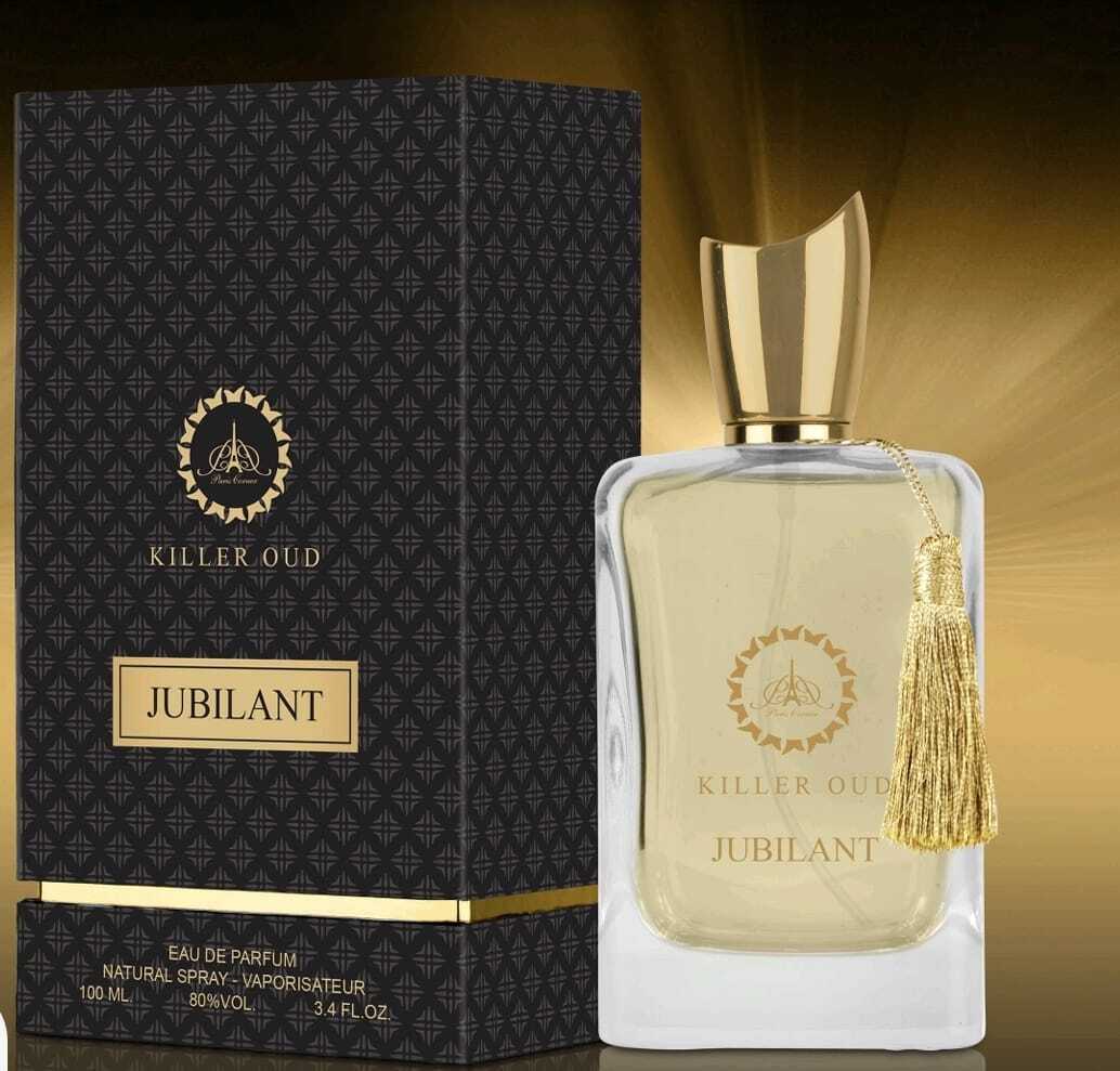 Killer Oud Jubilant Eau De Parfum 100ml 3.4 Fl.oz. Unisex Luxury Fragrance | Long Lasting