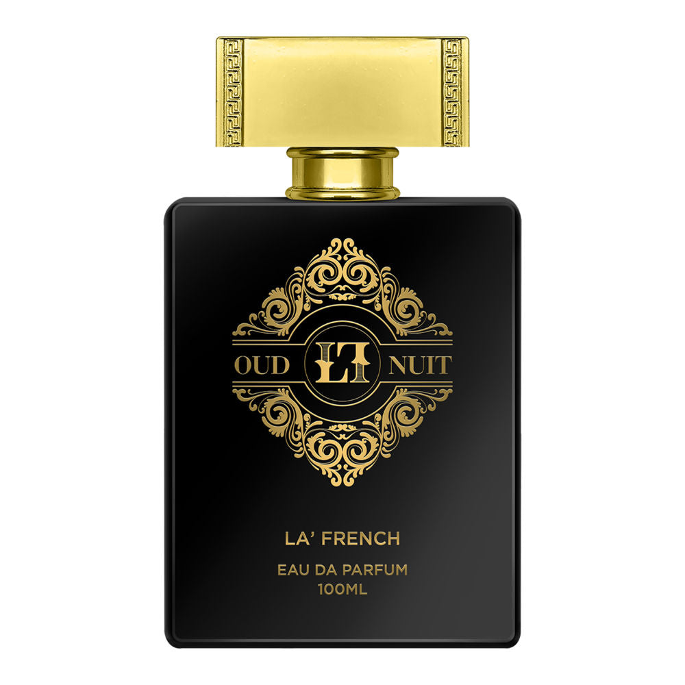 La French Oud Nuit Eau De Parfum 100ml 3.4 Fl.oz. | Long Lasting Fragrance For Unisex