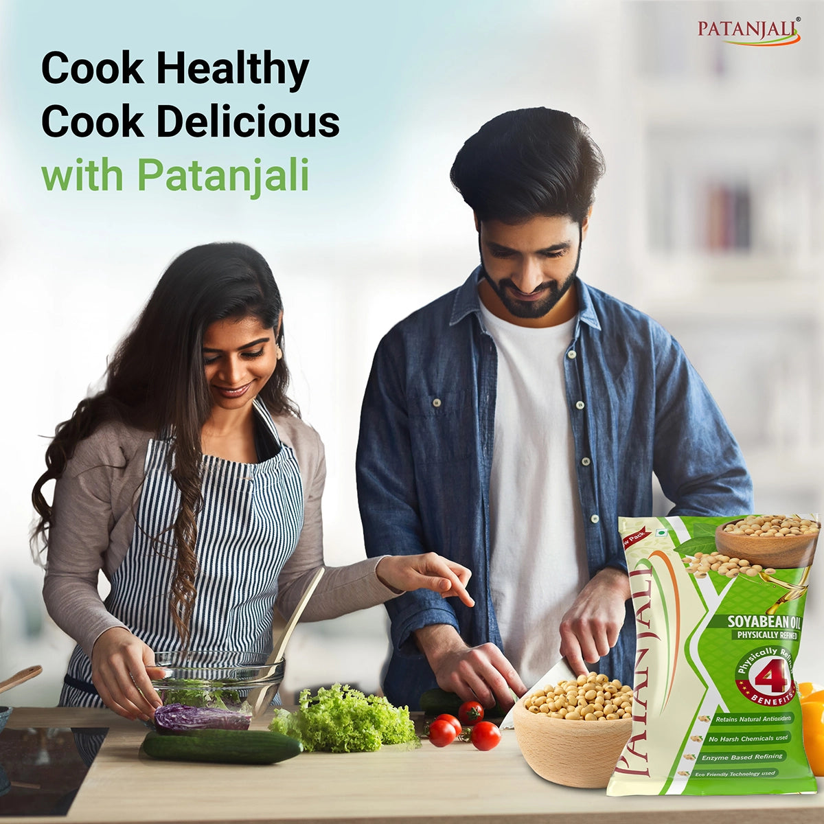 Patanjali Fortified Soyabean Oil (P) 1liter