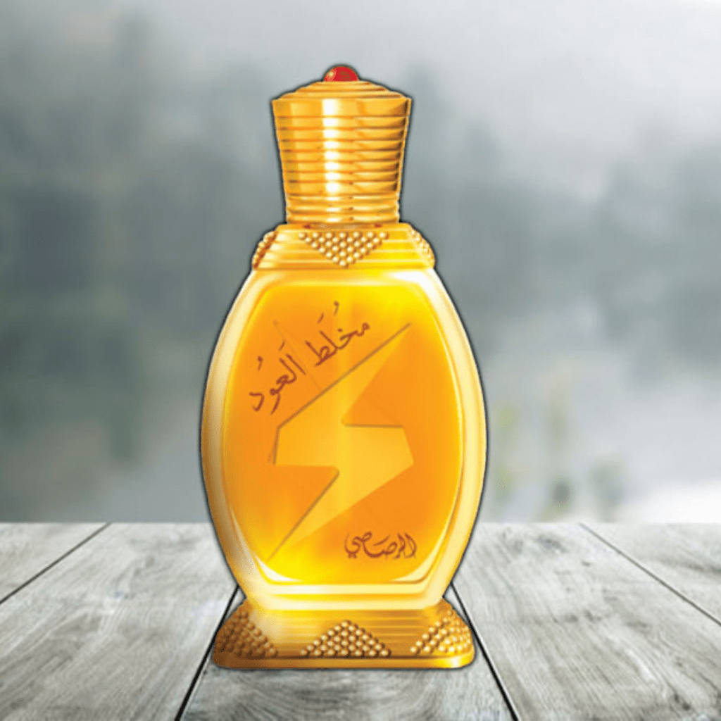 Rasasi Mukhallat Aloudh Concentrated Perfume Oil 20ml 0.6 Fl.oz. Unisex Fragrance | Long Lasting | Alcohol Free