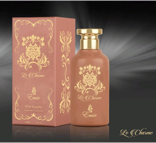 Emir Le Charme Eau De Parfum 100ml 3.4 Fl.oz. Unisex Luxury Fragrance | Long Lasting | Alcohol Free