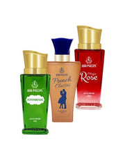 John Phillips Attarful + French Classic + Magic Rose Eau De Parfum 60ml 2 Fl.oz. Each Pack Of 3 For Men & Women