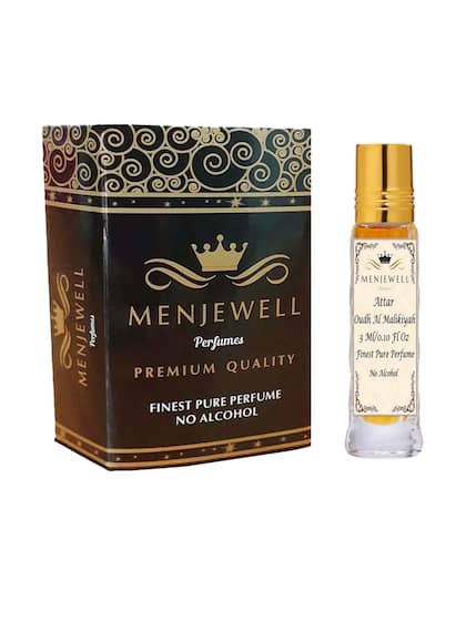 Menjewell Oudh Al Malikiyah Attar Perfume 3ml 0.1 Fl.oz. Unisex Fragrance | Finest Pure Perfume | No Alcohol