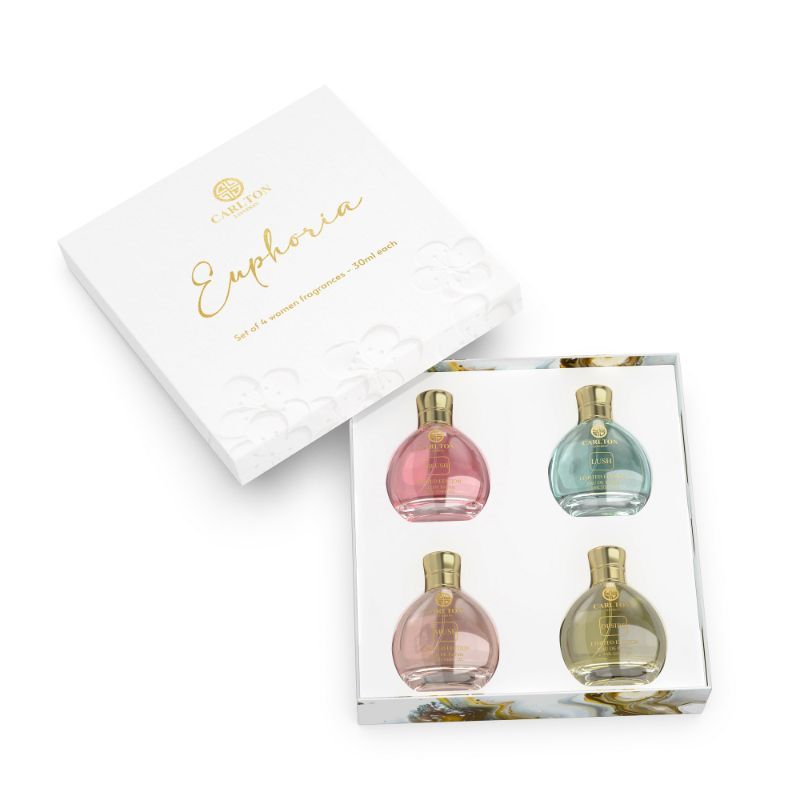 CARLTON LONDON PERFUME WOMEN GIFT SET OF 4 PERFUME 120 ML 4.0 FL.OZ.