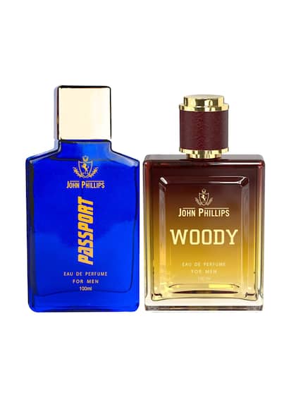 John Phillips Passport & Woody Eau De Parfum 100ml 3.4 Fl.oz. Each X2 | Long Lasting For Men & Women