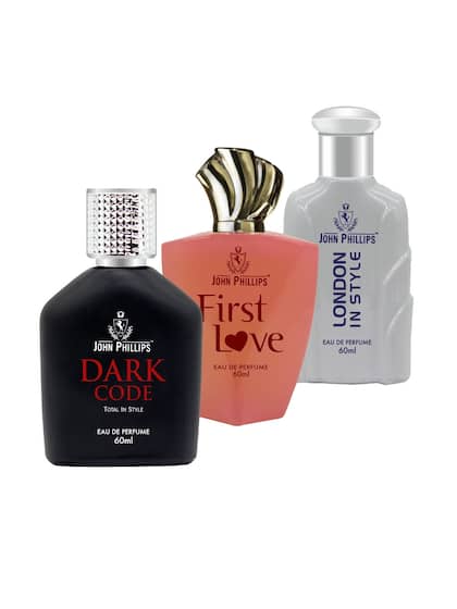 John Phillips Dark Code + First Love +london In Style 60ml 2 Fl.oz. Each Pack Of 3 For Men & Women