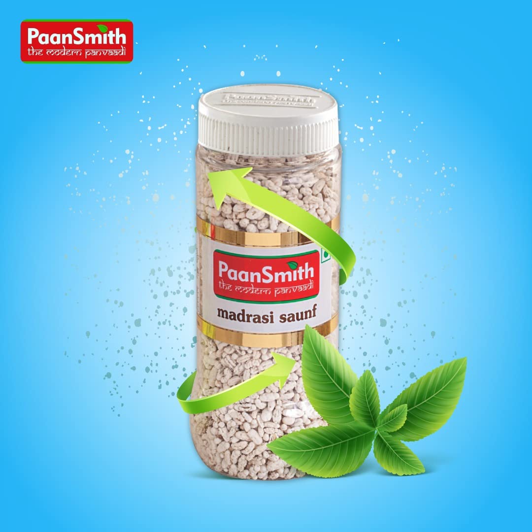 Paansmith Madrasi Saunf (Mukhwas) 180gm, | After Meal Digestive