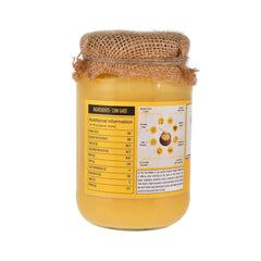 Pure Natural A2 Desi Cow Ghee By Two Farmers Organics | Rich In Vitamins A, E Healthy Desi Cow Ghee Good For Glowing Skin | (500ml) 16.9 Ounce | Jar Pack