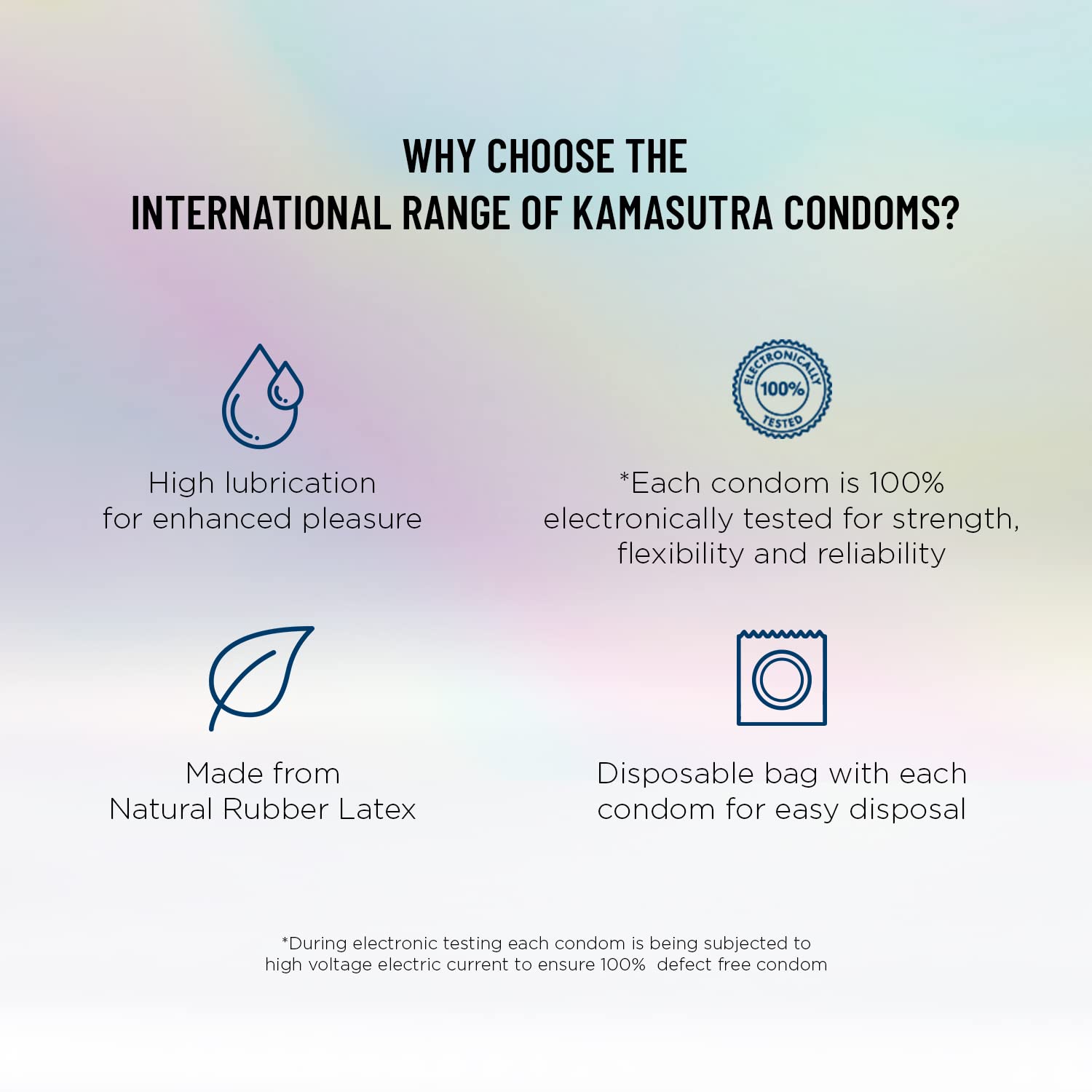 Kamasutra Skinfeel Thinnest Condom For Men | Skin To Skin Sensation | Combo Pack Of 10