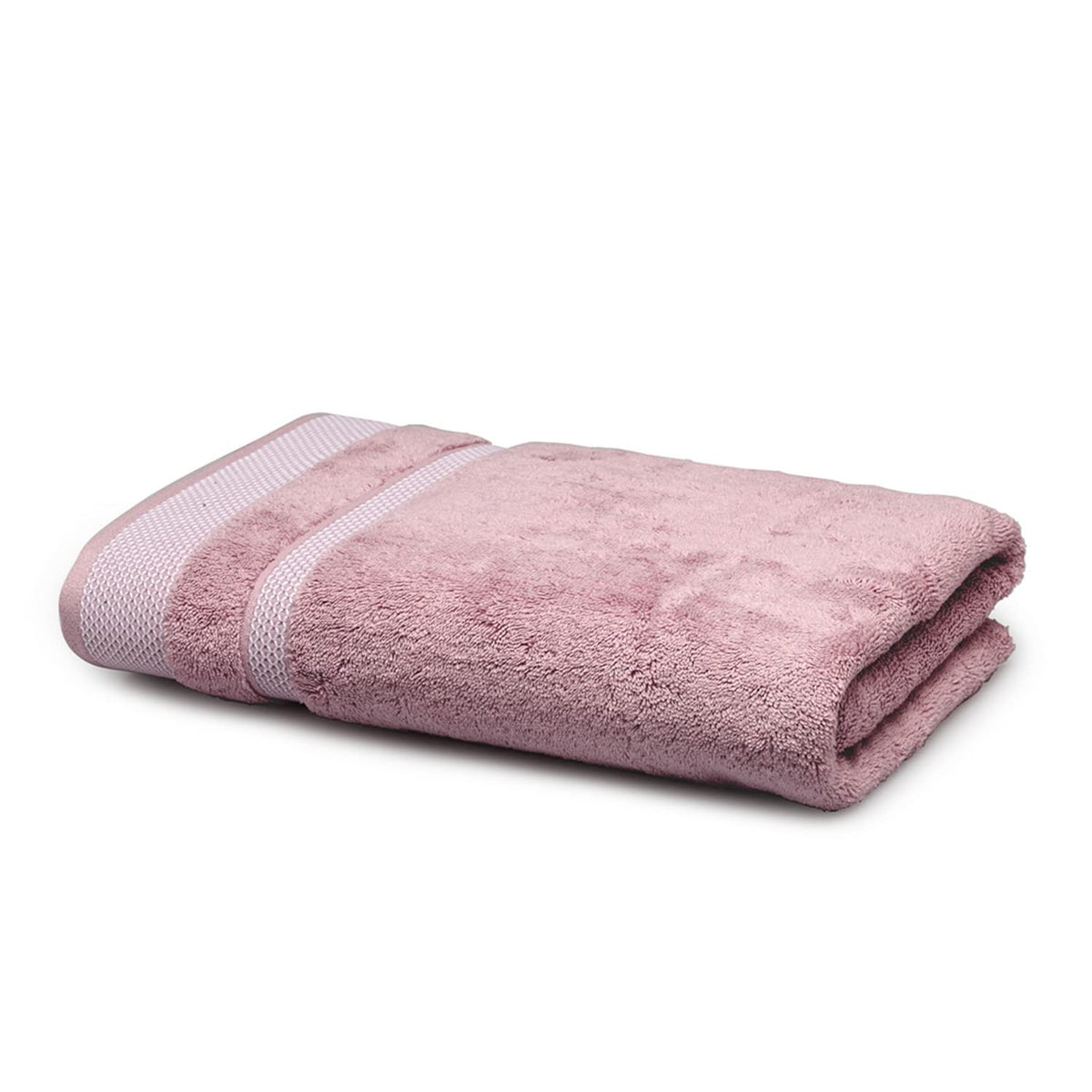 Spaces Hygro Cotton Bath Towel 705 Gsm | Blooms Softer When Washed Ultra Absorbency Dries You Quicker (Light Violet)