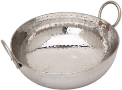 Sandwich Bottom Heavy Stainless Steel Kadhai Cookware, 2 Liters - 12 No. | Heavy Kadhai - Kadai