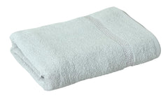 Fash Home International Quick Dry Star Border Bath Towel 500 Gsm | Soft & Absorbent Solid Bath Towel Lightweight & Skin-Friendly Towel For Everyday Use (1 Pcs) - Silver Grey