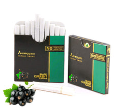 Aarogyam Herbals 100% Tobacco & Nicotine Free Cigarette For Relieve Stress & Mood Enhance Product For Smokers - 10 Sticks In Each Packet (Black Current Flavour, Pack Of 1)