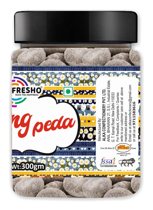 Fresho Hing Peda Chunk Pachak Spicy & Sour Ayurvedic Digestive Mouth Freshener Candy 300gm,