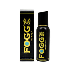 Fogg Fresh Deodorant Oriental + Woody + Aqua Black Series For Men 120ml Each 4 Fl.oz. | Long Lasting No Gas Fragrance Body Spray