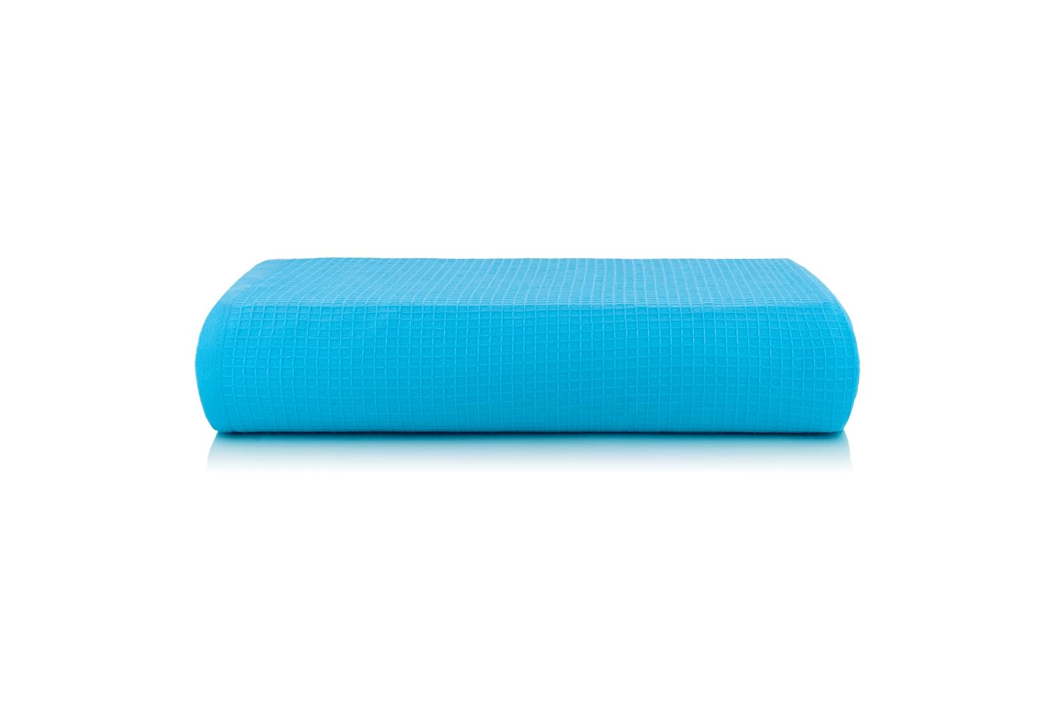 Casa Copenhagen Egyptian Cotton Exotic Hand Towel 400 Gsm (Wf Teal Blue)- 2 Pcs