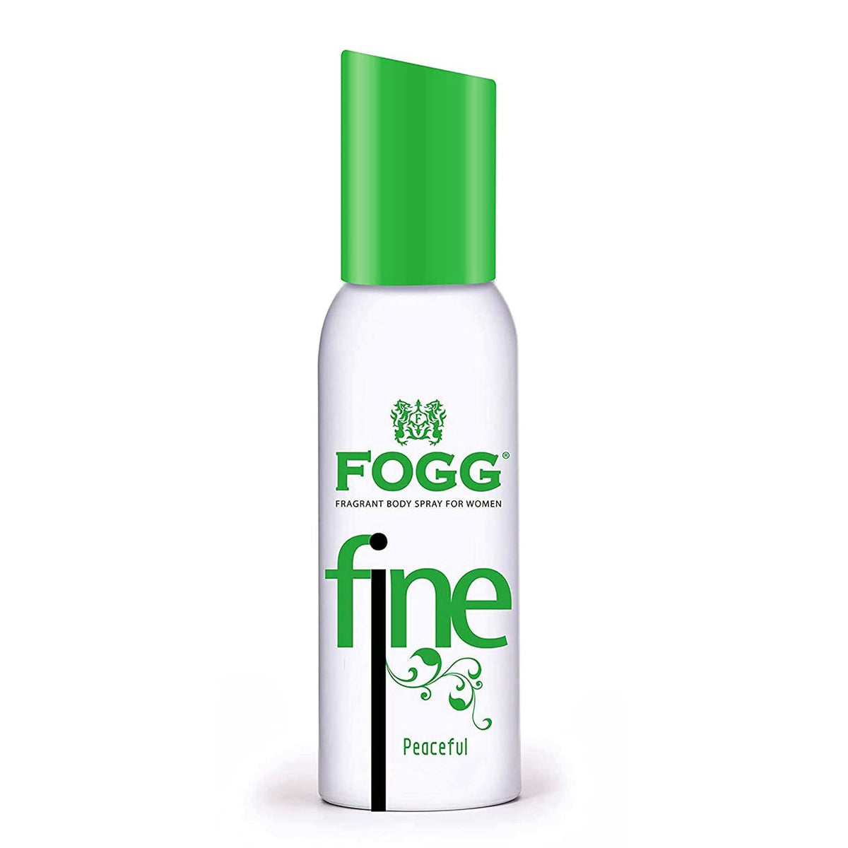 Fogg Fine Peaceful No Gas Deodorant For Women | Long-lasting Perfume Body Spray 120 Ml 4 Fl.oz.