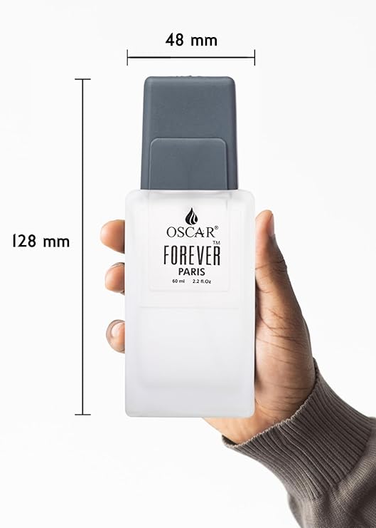 Oscar Forever Paris | Long Lasting Perfume For Men & Women | Exhilarating Floral Fragrance | Everyday Unisex Perfume | 60ml 2.1 Fl.oz. | Original Forever Paris Perfume