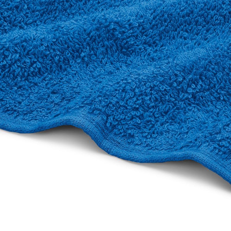 Welspun Alpha Cotton Large Bath Towel Soft & Absorbent 500 Gsm (Dobby - Turquoise)