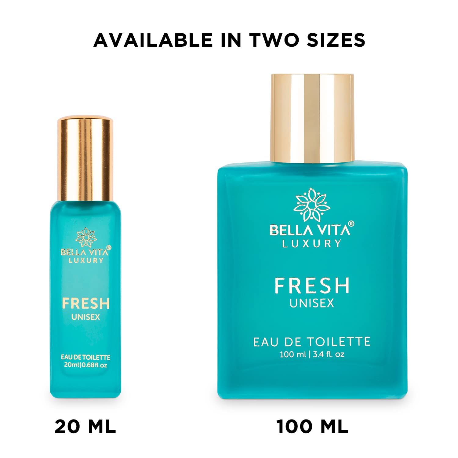 Bella Vita Luxury Fresh Unisex Eau De Toilette 20ml 0.68 Fl.oz. Long Lasting | For Men & Women