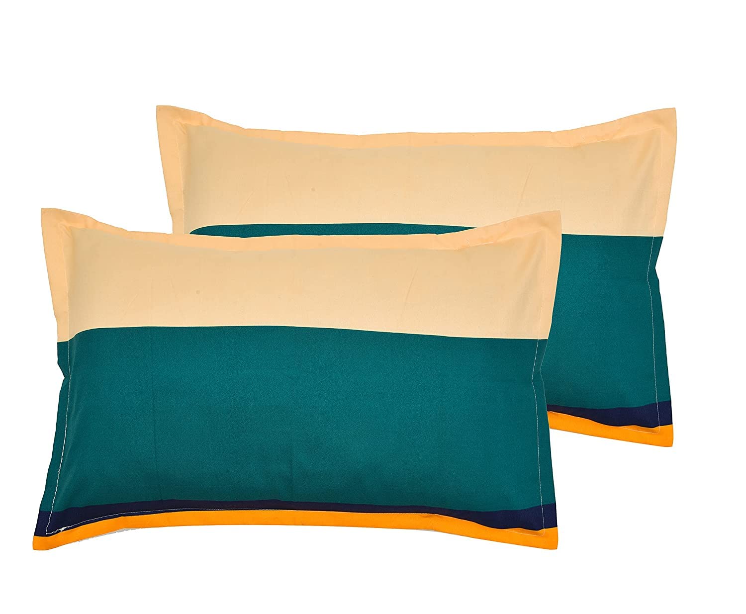 King Size Comforter With 1 King Size Flat Bedsheet & 2 Pillow Cover - (90x100 Inch) Multicolor | Perfect Gifts Set Wedding, Anniversary - 4 Pcs Bedding Set