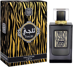 Naseem Thaljee Aqua Extrait De Perfume 80ml 2.7 Fl.oz. Alcohol Free | Long Lasting Arabian Fragrance For Men