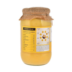 Pure Natural A2 Desi Cow Ghee By Two Farmers Organics | Rich In Vitamins A, E Healthy Desi Cow Ghee For Improves Digestion | (1Litr) 33.8 Ounce | Jar Pack