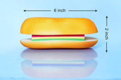 Hot Dog Diary Pads Note Pad (6x2 Inch) Cute Notepad For Writing, Journaling, Office & School Use