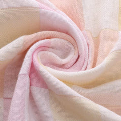 Tradehub Soft Cotton Face Towel | Cotton Handkerchief/Rumal For Women & Babies | Small Size, Extra Soft & Super Absorbent (Pack Of 6) - Large Square