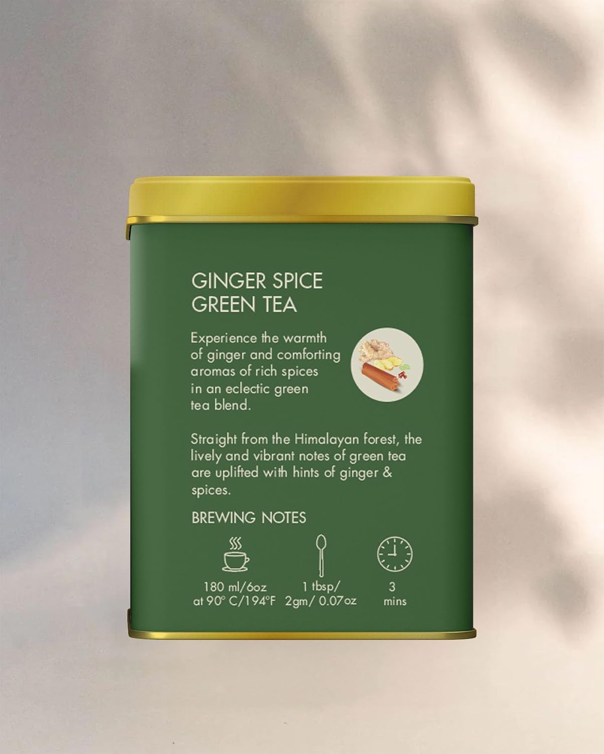 Makaibari Holiday Edition - Ginger Spice Green Tea 100gm, 3.5 Ounce + Apple Cinnamon Black Tea 50gm, 1.7 Ounce | USDA Certified Premium Loose Leaves Tea - Antioxidants, Immunity Booster