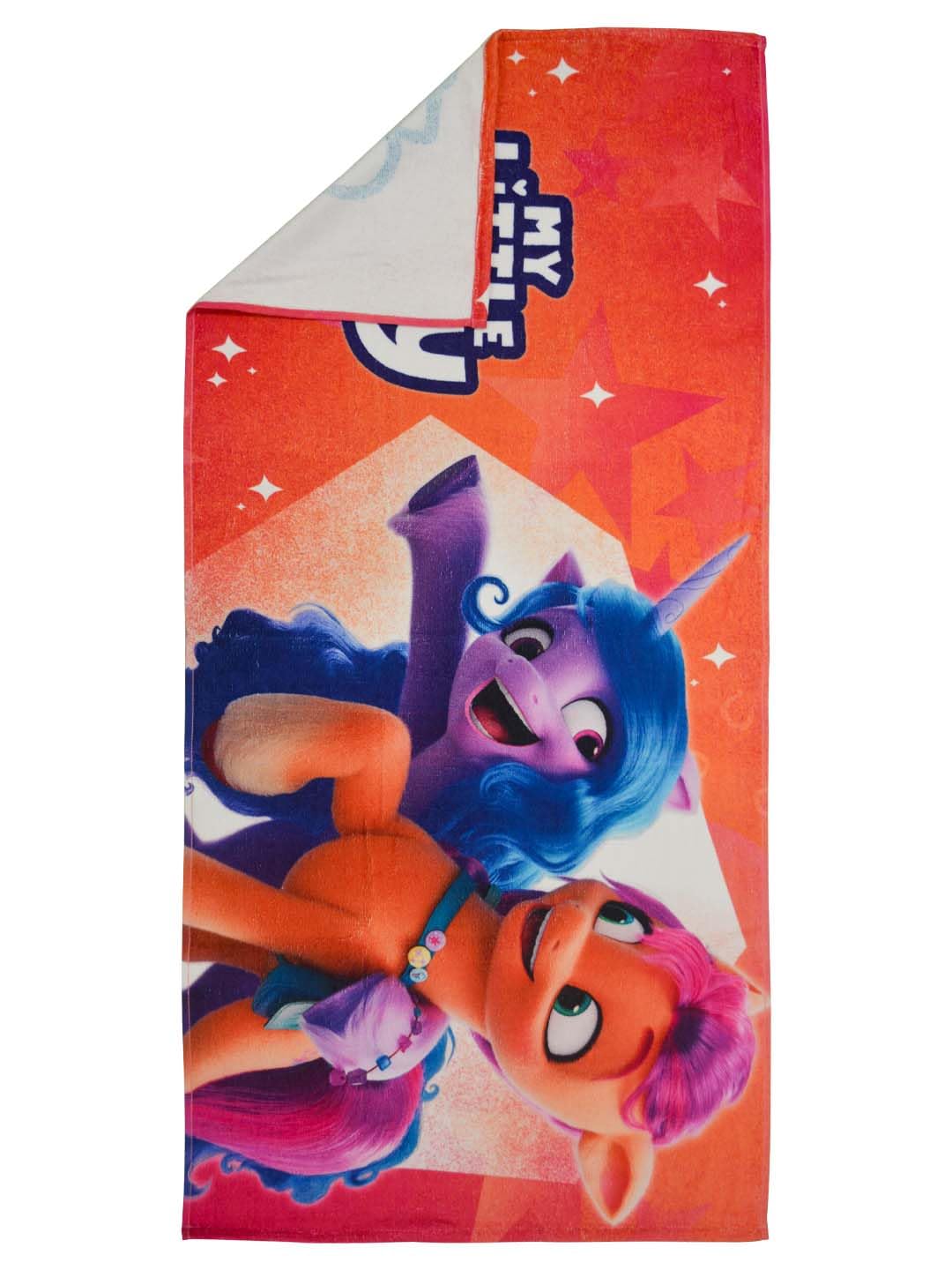 Athom Living Kids Soft Cotton Cartoons Digital Printed Bath Towel 300 Gsm (My Little Pony)