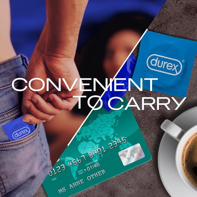 Durex Mutual Climax Condoms For Men & Women | Dotted | - 10 Count (Pack Of 2)