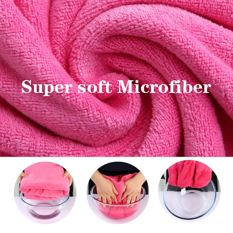 Black Gold The Finer Touch Oversized Microfiber Bath Towel 700 Gsm | Soft Quick-Dry Microfiber Towel For Men & Women | Lightweight, Absorbent & Travel-Friendly (Pink)